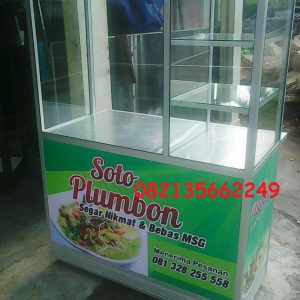JASA GEROBAK ALMUNIUM MURAH BANTUL JOGJA SLEMAN 